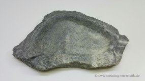 Felsschale flach GRANITE ROCK 100 ml , BTH 19x16x2 cm