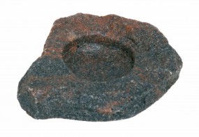 Felsschale mini-mini LAVA ROCK 10 ml, BTH 6x6x2 cm