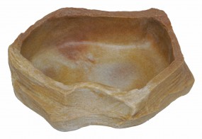 Felsschale Large SAND ROCK 1000 ml, BTH 23x18x6,6 cm