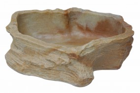 Felsschale Xlarge SAND STONE 2250 ml, BTH 30x24x8 cm